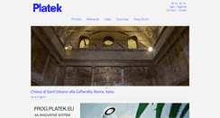 Desktop Screenshot of platek.eu