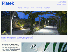 Tablet Screenshot of platek.eu